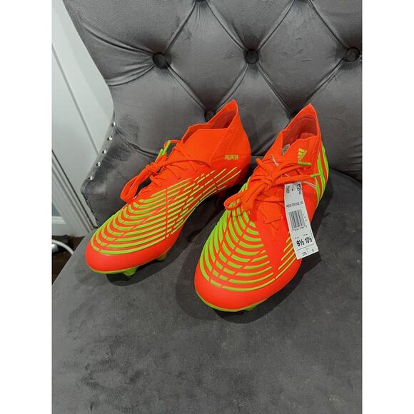 Adidas Predator Edge.1 SG. (GW1016). Solar Red Football Shoes Men Size 9.5 NIB. - Picture 3 of 8